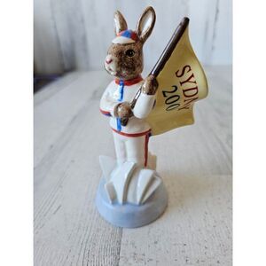 Royal Doulton English athlete Olympics Australia bunnykins Sydney 2000 DB 16 fig